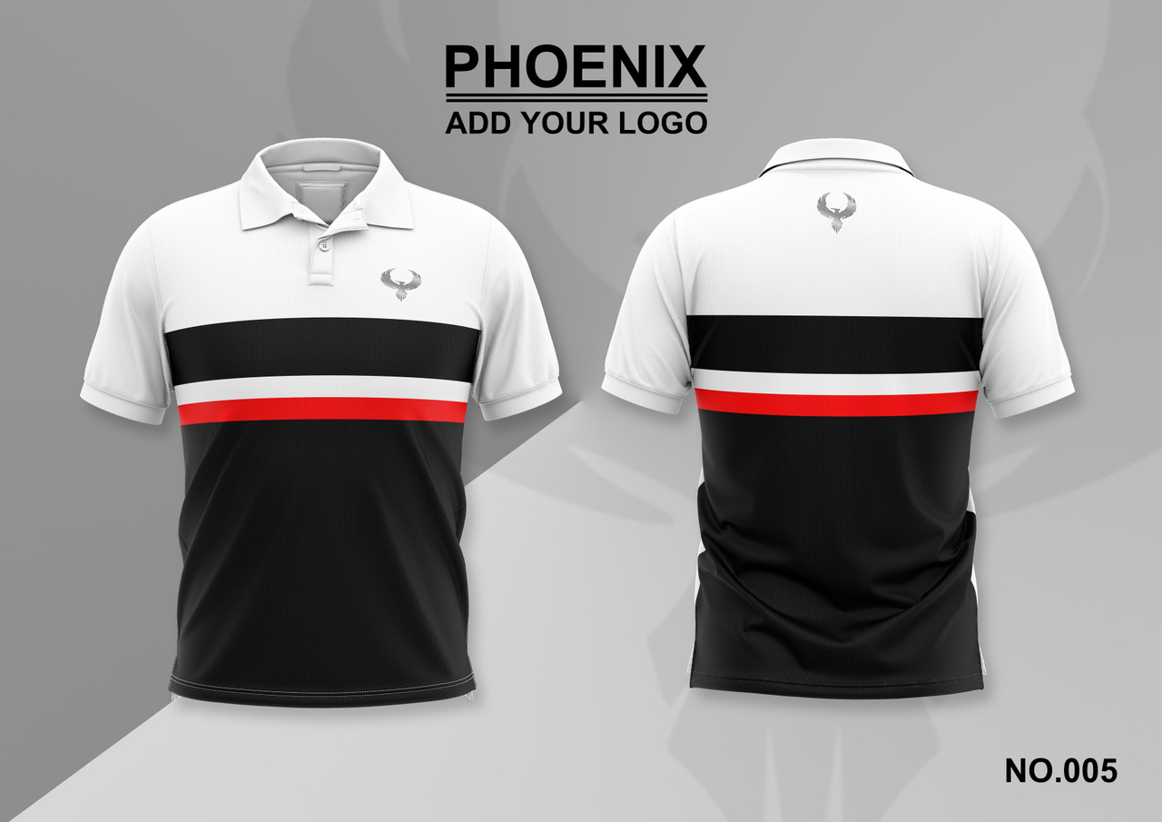 phoenix 100% polyester polo shirt #005 - irish and celtic clothing