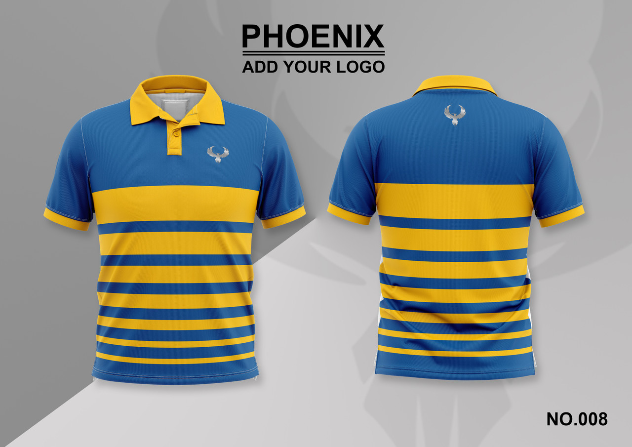 phoenix 100% polyester polo shirt #008 - irish and celtic clothing