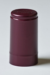 28.8x55mm Burgundy Semi-Matte Capsule