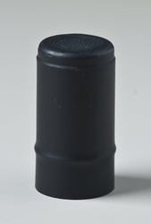 28.8x55mm Black Semi-Matte Capsule