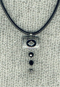 Rectangular Drop Necklace