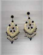 Golden “Old India” Chandelier Earrings