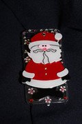 Santa Claus iPhone 4 Cell Phone Case with Pocket Mirror
