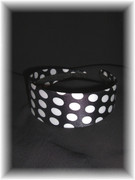 Black & White Polka Dot Headband