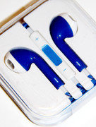 Dark Blue Headphones