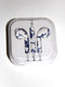 Blue and White French Toile Print Headphones/ Earbuds