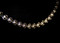 Rhinestone Heart Shape Chain Link Necklace