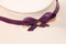 Shiny Purple Bow Choker 