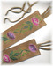 Embroidered Flower Tie Belt