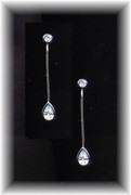 Cubic Zirconia Drop Earrings