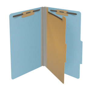 Custom Pressboard Partition Folders - Type 3 25pt - Top Tab