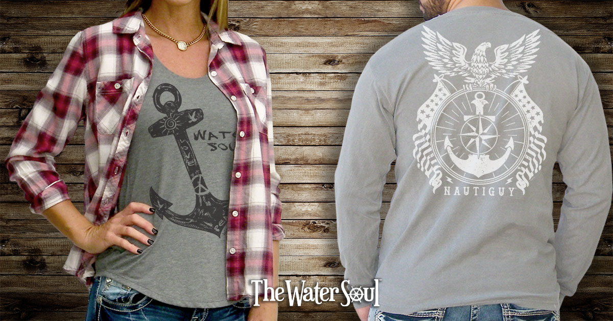Buy Boating Clothes, TShirts & Accessories The Water Soul