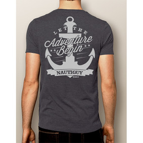 Men's Boating T-shirt - NautiGuy Adventure