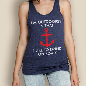 Boating Tank Top- WaterGirl Outdoorsy