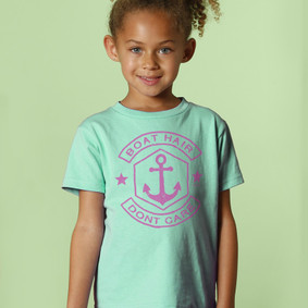 Toddler Boating T-Shirt- Boat Hair Don't Care