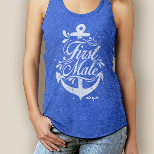 First Mate Signature Tri-Blend Racerback ( More Color Choices) - The ...