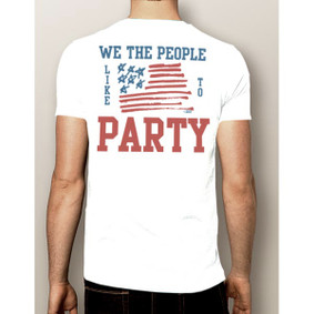 Men's Boating T-Shirt- 4th Of July We the People Shirt