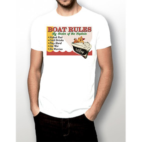 By Order of the Captain (Boat Rules) - Men's Boating Shirt