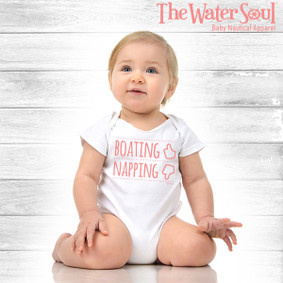 Baby Boating Napping  - Girl Bodysuit