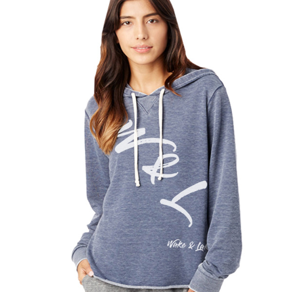 Women's Hoodie Wake & Lake Signature The Water Soul