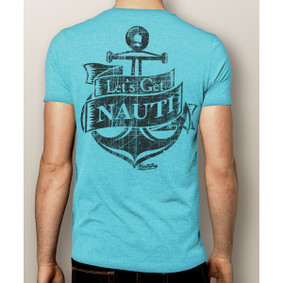 Men's Boating T-Shirt- Let's Get Nauti (More Color Choices)