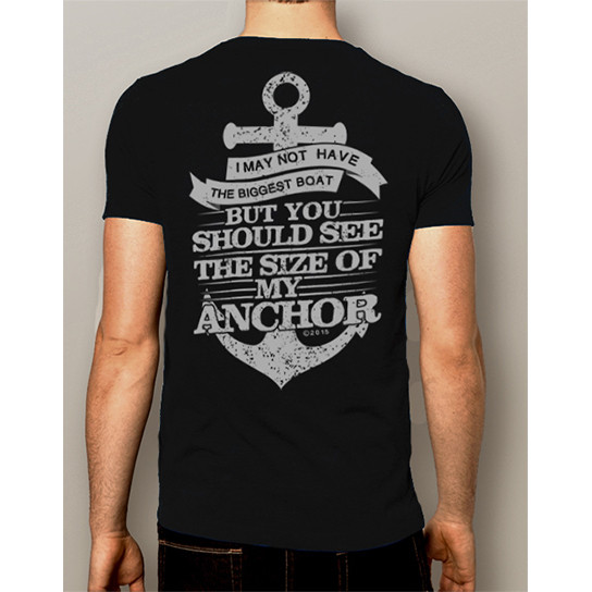 coupler Snuggle up Dean Big Anchor T shirt | The Water Soul