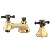 NS4466BX - Polished Brass/Black Stainless Steel