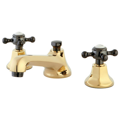 NS4466BX - Polished Brass/Black Stainless Steel