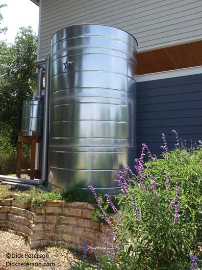 large round galvanized steel