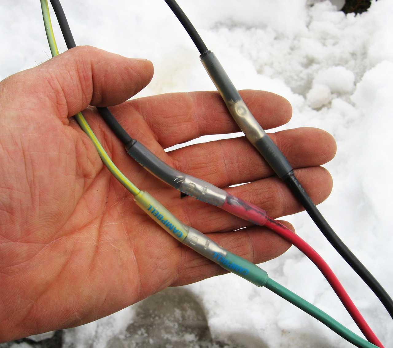 entry wire underground splice kit
