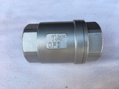 1 1/4" Stainless Steel Check Valve (side)