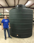 3000 Gallon Green Water Storage Tank *96"(32569)