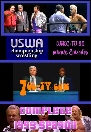 memphis wrestling 1993 season set