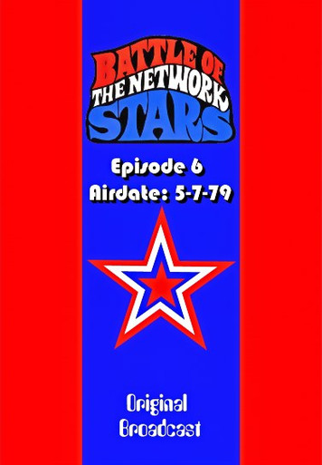 Battle of the Network Stars 6 complete episode