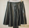 This skirt is in black pleather