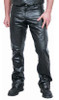 Classic Jeans in Black Leather
