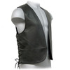 Lace Up leather Bar Vest