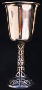 Celtic Goblet with a Smooth Top