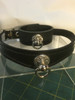 Simply Slave Collar with Celtic Ring, shown with matching Wristband