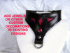 SW Cut Out Collar with Red leather SW Cut Out Collar with Red leather
