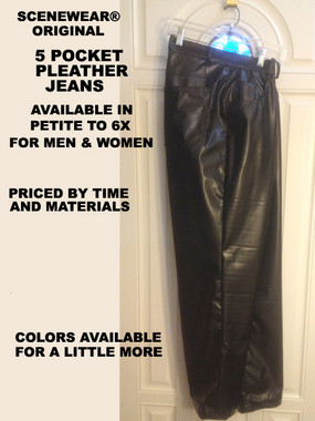 Leather or pleather in ANY size... priced as necessary