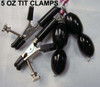 Adjustable Small Nipple Clamps, weights may or may not be available depending on supply