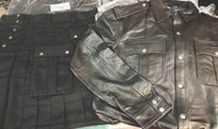 Broadcloth Kilt and Long Sleeve Leather Shirt
