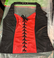 Pretty Halter in Leather!
