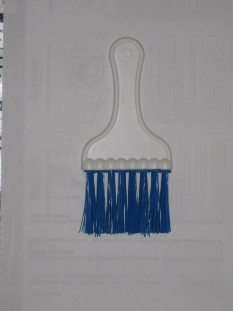Collections Etc Flexible Cleaning Nylon Bristle Coil Brush