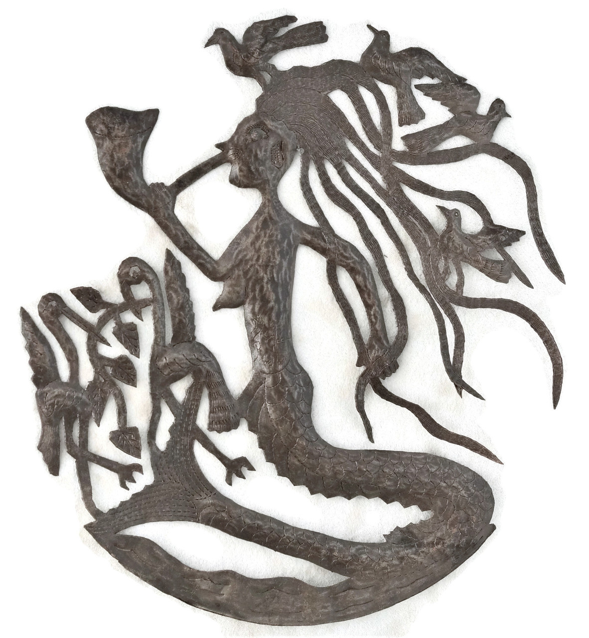 Haitian Mermaid, Haitian Ocean Craft Artwork, Handmade ...