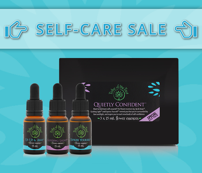 Save on selected flower essence kits from Tribe of the Tree