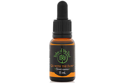 Go with the Flow Flower Essence, a flower remedy to help you trust that things will turn out as they should
