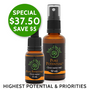 Save $5 on Pure Potential flower essence and mist kit, to help you align your actions and intentions with your long-term goals and set yourself up for success
