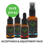 Save on this special bundle of flower essences to support you during times of change, upheaval or crisis: Shock Absorber, Go with the Flow, and Up, Up & Away Flower Essence and Flower Essence Mist.